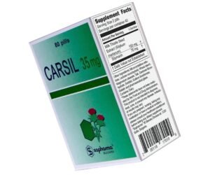 Carsil 35mg 80 Pills - Silymarin Extract