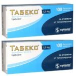 2 x Tabex® (200 x 1.5mg). 2 month course